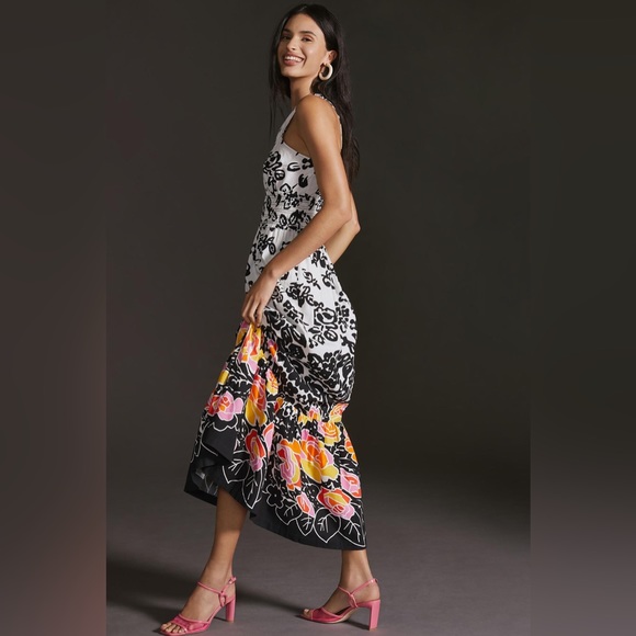 Anthropologie Plenty by Tracy Reese Floral Halter Maxi Dress - Picture 5 of 13